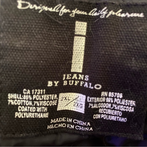 Men’s 2x Fake Leather Jacket - Picture 2 of 4